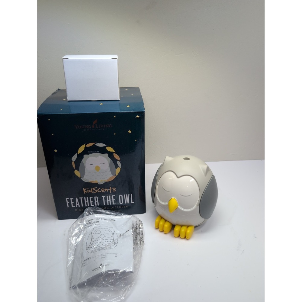Young Living Essential Oils KidScents Feather The Owl Diffuser NEW In Box